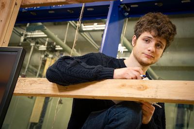 Civil Engineering Undergrad Takes on Multiple Research Projects image