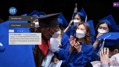 FIT Commencement Ceremony referred to on FIT NYC Website