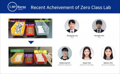 Recent Achievement of SUNY Korea Start-up Company, Zero Class Lab