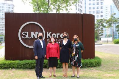 U.S. Embassy Visits SUNY Korea