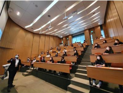 Incheon High School Students Visit SUNY Korea
