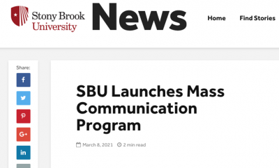 SBU Launches Mass Communication Program