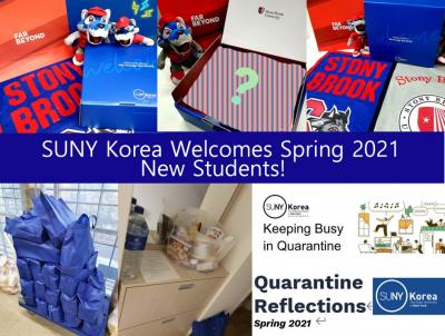 SUNY Korea Welcomes Spring 2021 New Students