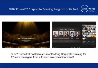 SUNY Korea FIT Corporate Training Program at its End 이미지