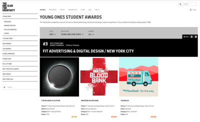 Advertising and Digital Design Program Ranked No. 3 in the World