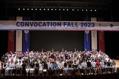 SUNY Korea Fall 2023 Convocation Ceremony