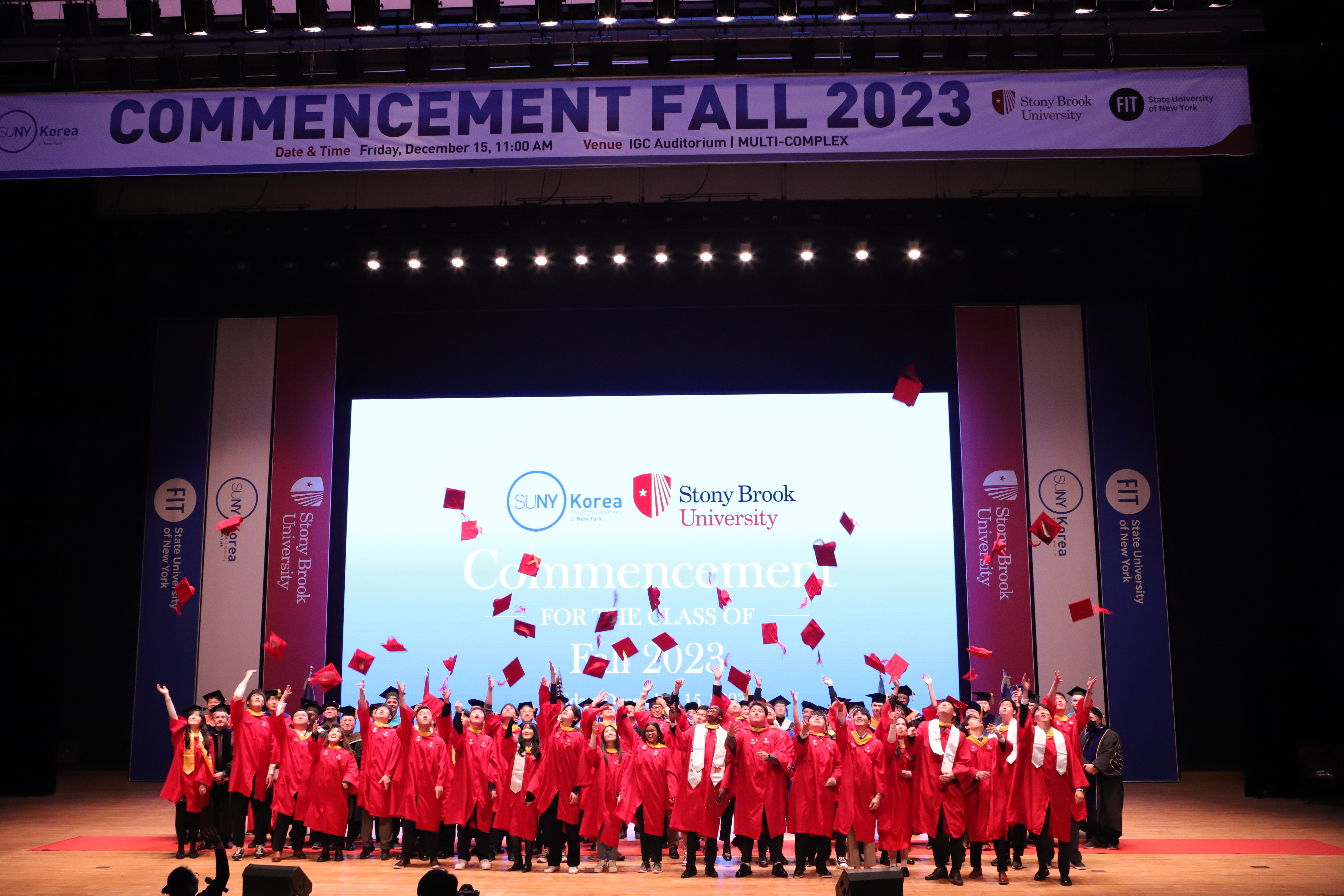 SUNY Korea Fall 2023 Commencement image