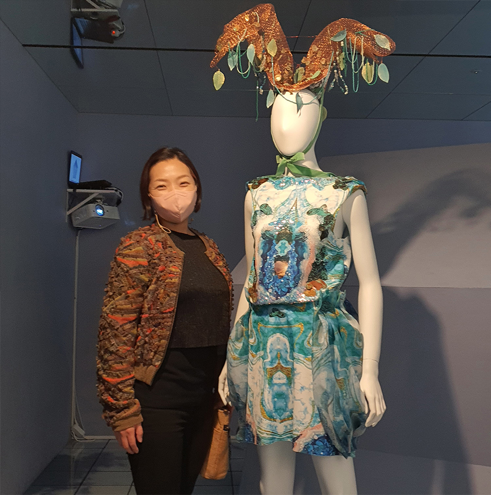 FIT Professor Linda Kim Participates in the 2022 International Fashion Art Biennale image