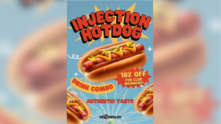 Decompiler: Injection Hot Dog Lab 